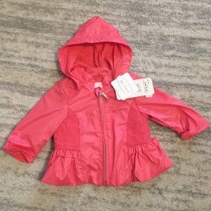Adorable Mayoral pink windbreaker